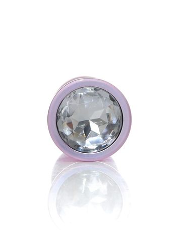 plug jewellery pearl pink plug  clear m na Arena.pl
