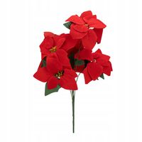 GWIAZDA BETLEJEMSKA Bukiet Bukiecik KWIAT Sztuczne Poinsecja Świąteczna