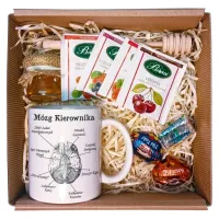 ZESTAW PREZENTOWY DLA KIEROWNIKA MÓZG KIEROWNIKA KIEROWNIK PREZENT KUBEK