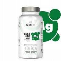 BESTLAB BestMag Night Noc 60Kaps Magnez Na Zmęczenie Stres Skurcze Best Lab