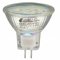 Żarówka LED MR11 2,5W 12V ciepła szkło LL1988 LUMILIGHT