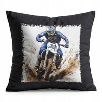 PODUSZKA CZARNA PREZENT - MOTOR MOTOCYKL MOTOCROSS