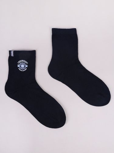 Skarpety dziecięce chłopięce bawełniane z napisem 3PAK 23-26 YOCLUB na Arena.pl