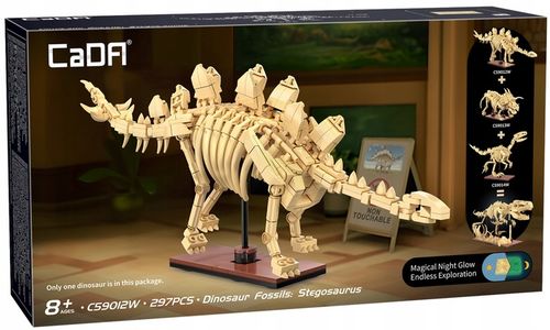 KLOCKI CADA ZESTAW DINOZAURÓW 4W1 + SPECJALNA WERSJA T-REX na Arena.pl