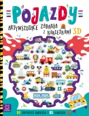 Pojazdy. Aktywizujące zadania z naklejkami 3D