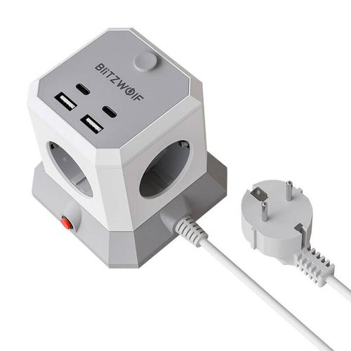 przedłużacz blitzwolf bw-ec1 4xac 2xusb-a 2xusb-c na Arena.pl