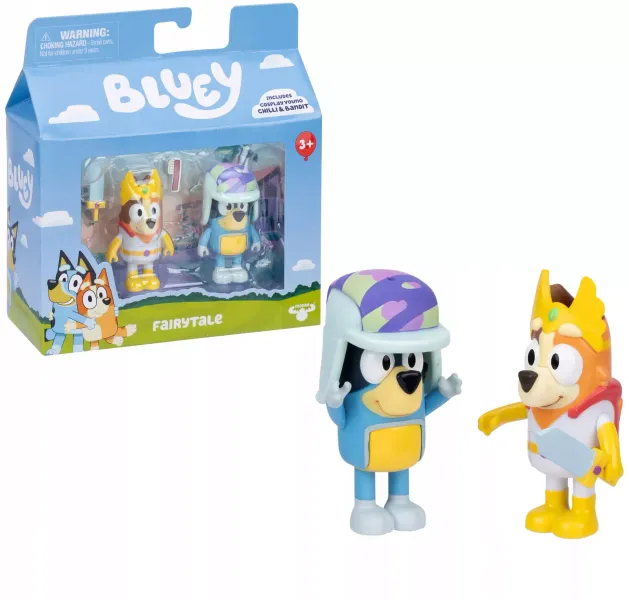 Bluey. Baśniowe postacie. Figurka Bluey i Chilli zdjęcie 1