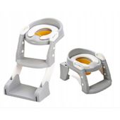 Nakładka sedes drabina siedzisko antypoślizgowa nocnik 2w1 jt-120 szary