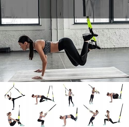 ZESTAW DO TRENINGU KALISTENIKI GUMY PASKI DO POMPEK DIPÓW PODCIĄGANIA 300kg na Arena.pl