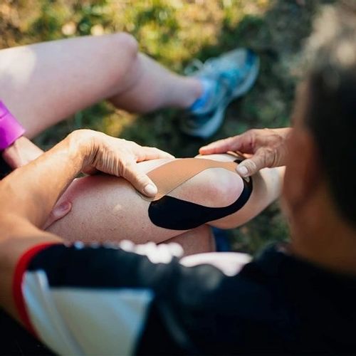 TAŚMA TEJP KINESIOTAPING TAPE TEJPY PLASTRY MOCNY na Arena.pl