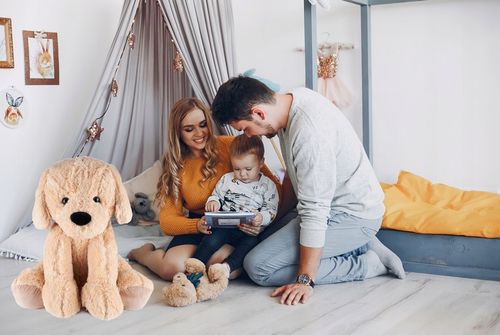 Piesek Pluszowy Pluszak Pies Przytulanka Duży 60cm Zabawka Dla Dzieci na Arena.pl