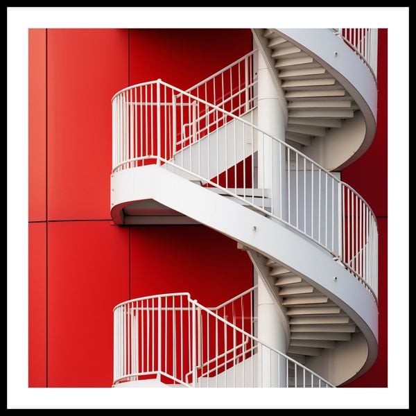 Plakat 50x50cm Schody do Niebios zdjęcie 3