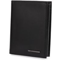 Skórzany portfel męski Bellugio - czarny