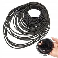 100szt PASKI NAPĘDOWE DO MAGNETOFONU KOMPLET CZARNY