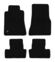 Dywaniki welurowe BASIC Ford Mustang MK5 2004-2014 coupe czarne