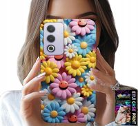 ETUI DO OPPO A80 5G - KOLOROWE KWIATKI, STOKROTKI FUTERAŁ CASE