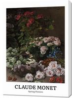 Obraz 70x100cm Design Spring Flowers, Monet Vintage do Salonu