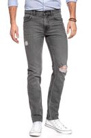 JEANSY MĘSKIE LEE RIDER GREY TRASHED L73DFFIH W29 L32