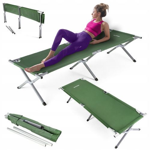 ŁÓŻKO POLOWE TURYSTYCZNE SKŁADANE KANADYJKA LEŻAK PRZENOŚNY OUTTEC na Arena.pl