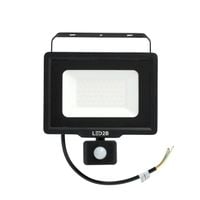 Praktyczny projektor oświetleniowy TOKIO PRO 50W czarny barwa zimnobiała