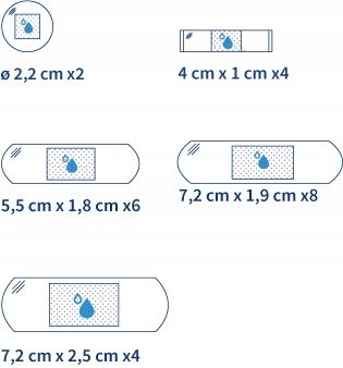Zestaw plastrów transparentne, wodoodporne 24 szt. na Arena.pl