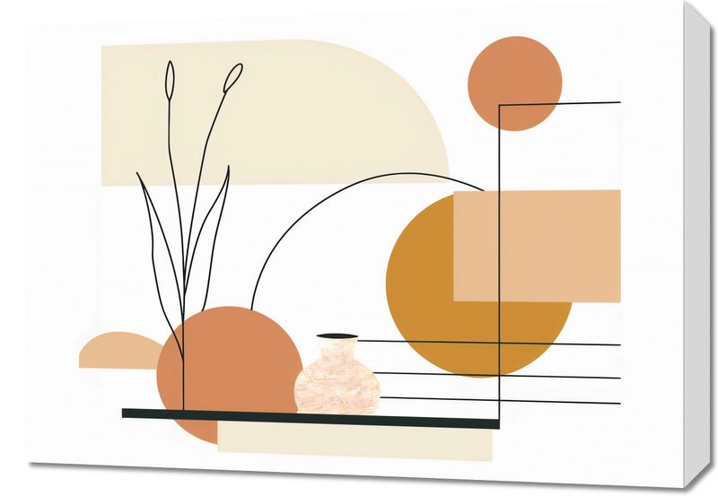 Obraz 70x50cm Terrakotowy Krzyk zdjęcie 1