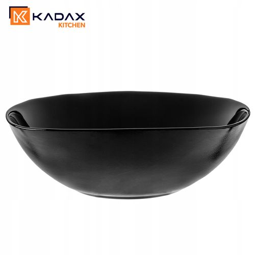 Salaterka Miska Szklana 19cm Do Zupy Czarna 6szt na Arena.pl