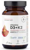 Aura Herbals Witamina D3 4000 IU + K2 90kapsułek