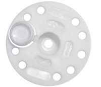 kołnierz dociskowy do styropianu i wełny fi 60mm z zatyczką - kx tk60w