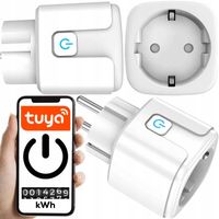 Programator czasowy INTELIGENTNE gniazdko smart WiFi TUYA Timer Watomierz
