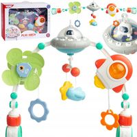 PAŁĄK ŁUK ZAWIESZKA GRAJĄCA INTERAKTYWNA DO ŁÓŻECZKA FOTELIKA WOOPIE BABY