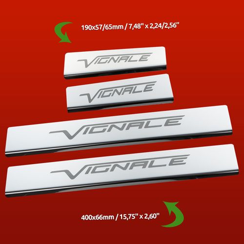 Listwa progowa FORD S-MAX MK2 VIGNALE Stal nierdzewna 304 połysk 4szt na Arena.pl