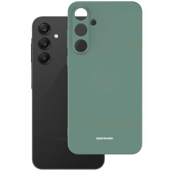 Spacecase Silicone Case Galaxy A55 5G Dark Green zdjęcie 3