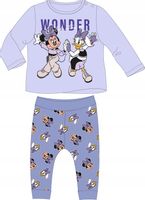 KOMPLET ZESTAW DLA DZIEWCZYNKI BLUZECZKA SPODNIE MYSZKA MINNIE DAISY 68