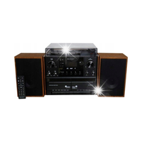 WIEŻA GRAMOFON DAB+/FM BLUETOOTH USB PODWÓJNA KASETA SOUNDMASTER MCD5600BR