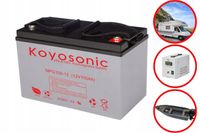 AKUMULATOR VRLA ŻELOWY GEL 12V 100Ah UPS ŁÓDŹ KAMPER MOCNY DEEP CYCLE 12LAT