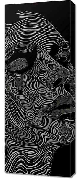 Obraz 40x100cm Rysy i Zarysy zdjęcie 1