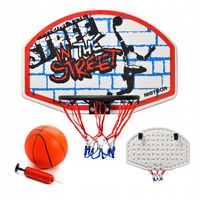 TABLICA KOSZ DO KOSZYKÓWKI z siatką METEOR MEMPHIS z piłką #1,5 i