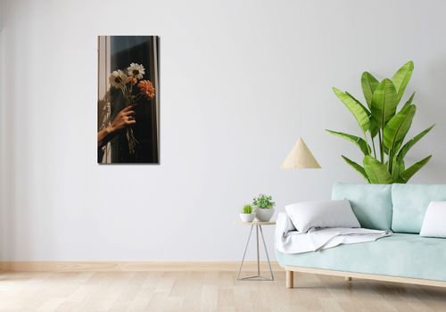 Obraz 40x90cm Promienie i Płatki na Arena.pl