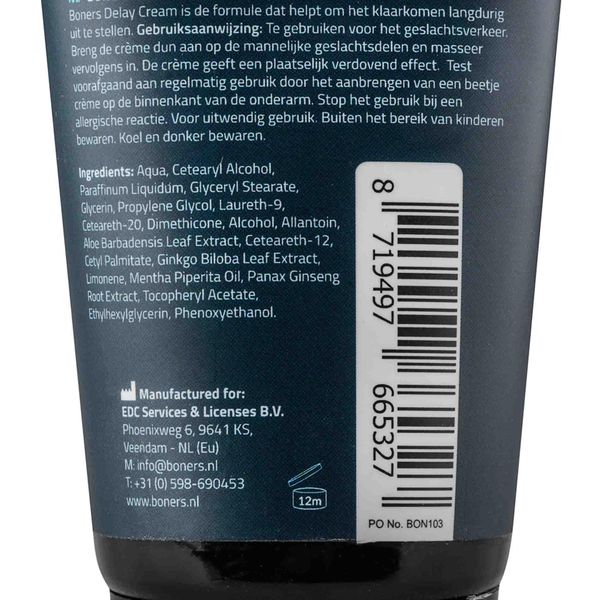 Boners - Delay Cream 100 Ml zdjęcie 3