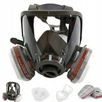 MASKA LAKIERNICZA PEŁNA PEŁNOTWARZOWA CHEMICZNA PRZECIW GAZOWA TYPu 3M 6800