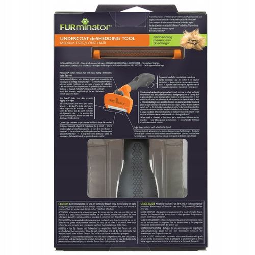 FURMINATOR SZCZOTKA FURMINATOR DLA PSÓW DŁUGOWSŁOSYCH M na Arena.pl