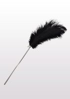 feather tickler black