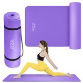 MATA DO ĆWICZEŃ JOGI GIMNASTYCZNA TRENINGOWA FITNESS KARIMATA GRUBA 1,5 CM