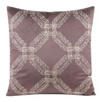 Poszewka welwetowa z nadrukiem BLINK30 45X45 pudrowa