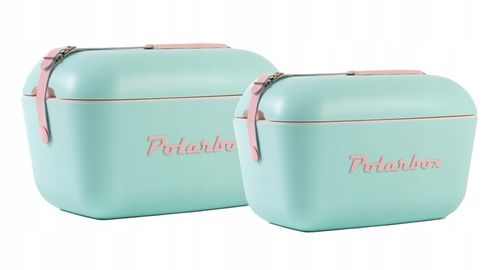 Lodówka turystyczna POLARBOX turkus + pudrowy 20L na Arena.pl
