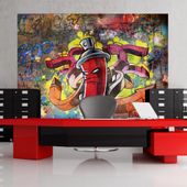 Fototapeta - Graffiti monster 350x245