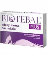 Biotebal Plus włosy skóra paznokcie 40 tabletek