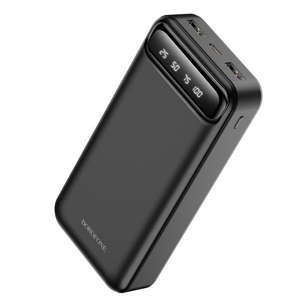 Borofone Power Bank 20000mAh BJ14A Freeway - 2xUSB - czarny zdjęcie 1