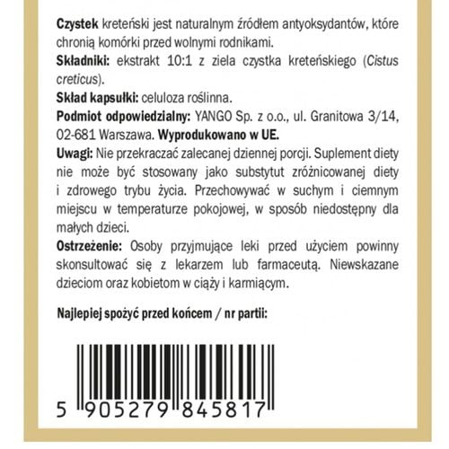 Yango CZYSTEK 90 kapsułek na Arena.pl